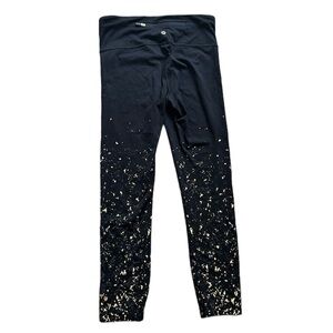 Lululemon Gold Flecked Leggings size 6